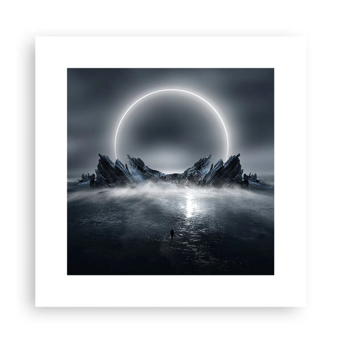 Poster - Einde van het verhaal - 30x30 cm