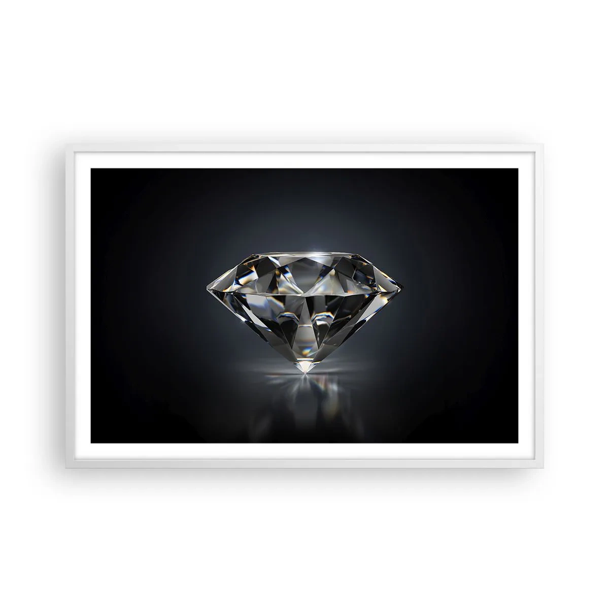 Poster in een witte lijst - Beste vriendinnen - 91x61 cm