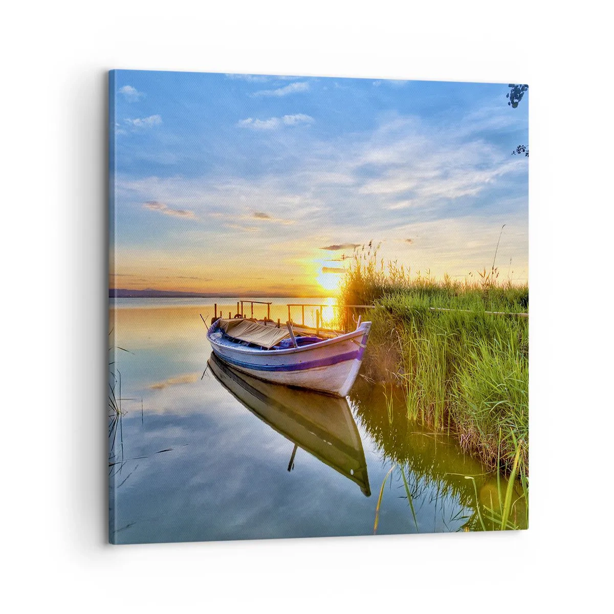 Schilderen op canvas - Baai van vervulde dromen - 60x60 cm