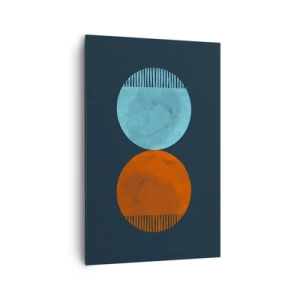 Schilderen op canvas - Alleen geometrie? - 80x120 cm