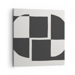 Schilderen op canvas - Antithese - synthese - 50x50 cm