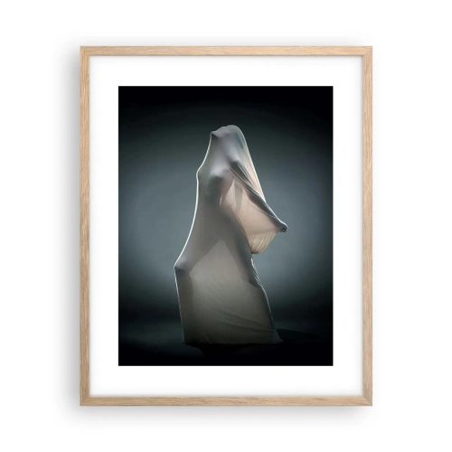 Een poster in een licht eiken lijst - Verborgen verlangens - 40x50 cm