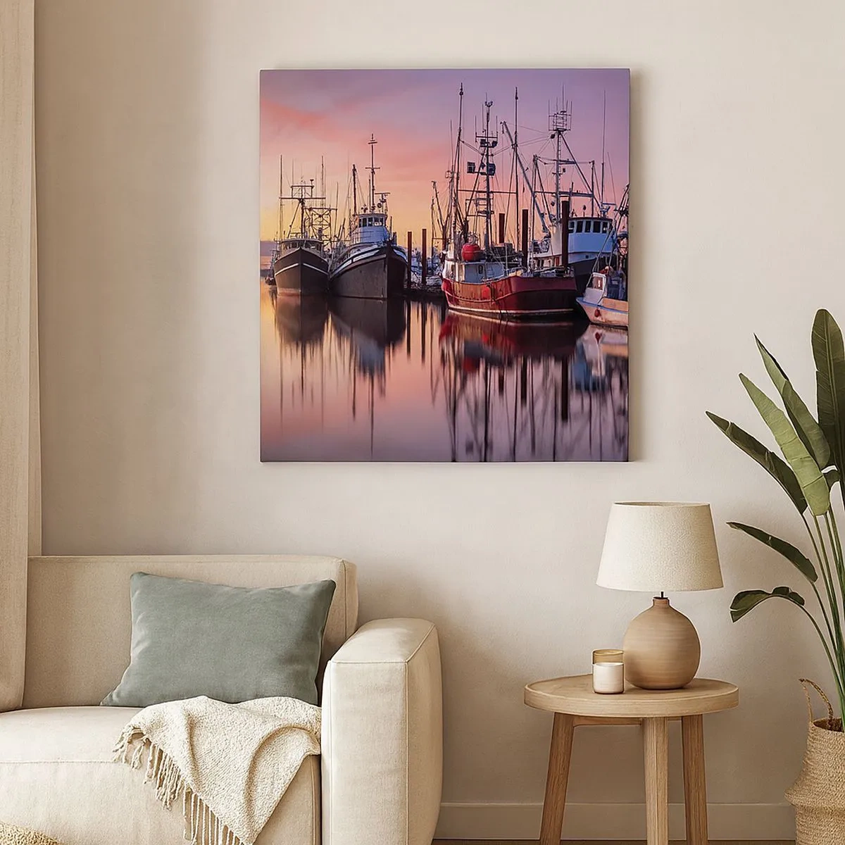 Schilderen op canvas - Voor de volgende dag - 30x30 cm