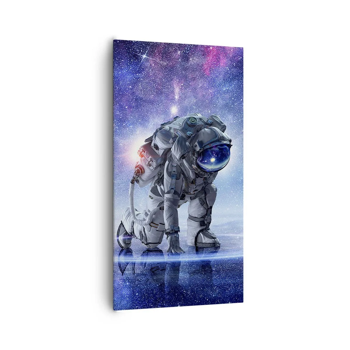 Schilderen op canvas - De sterrenhemel boven mij - 65x120 cm