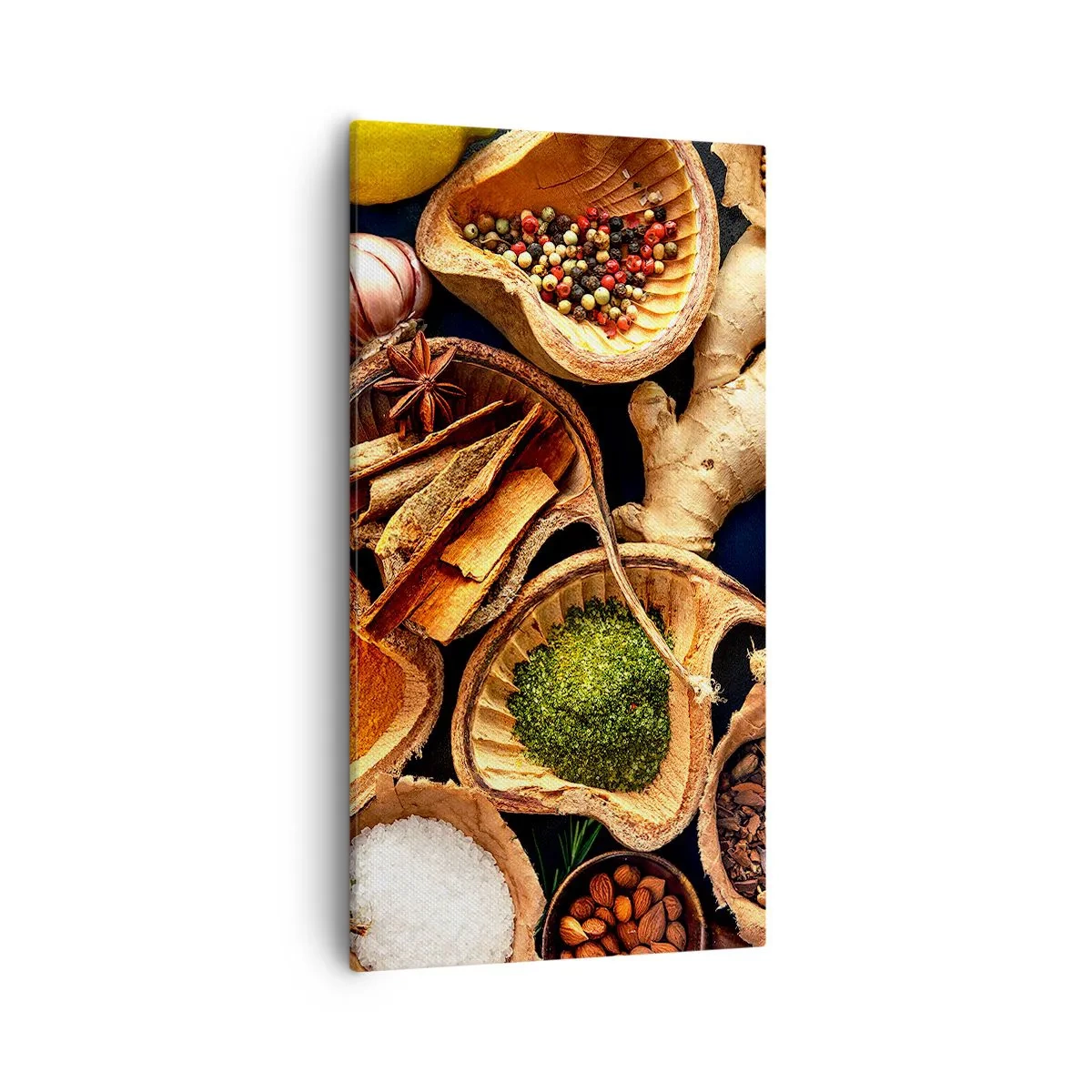 Schilderen op canvas - Neem wat je wilt - 55x100 cm