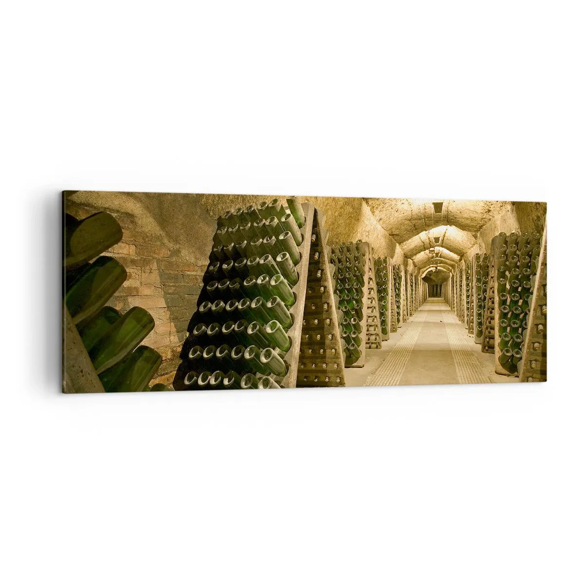 Schilderen op canvas - De geboorte van smaak - 140x50 cm