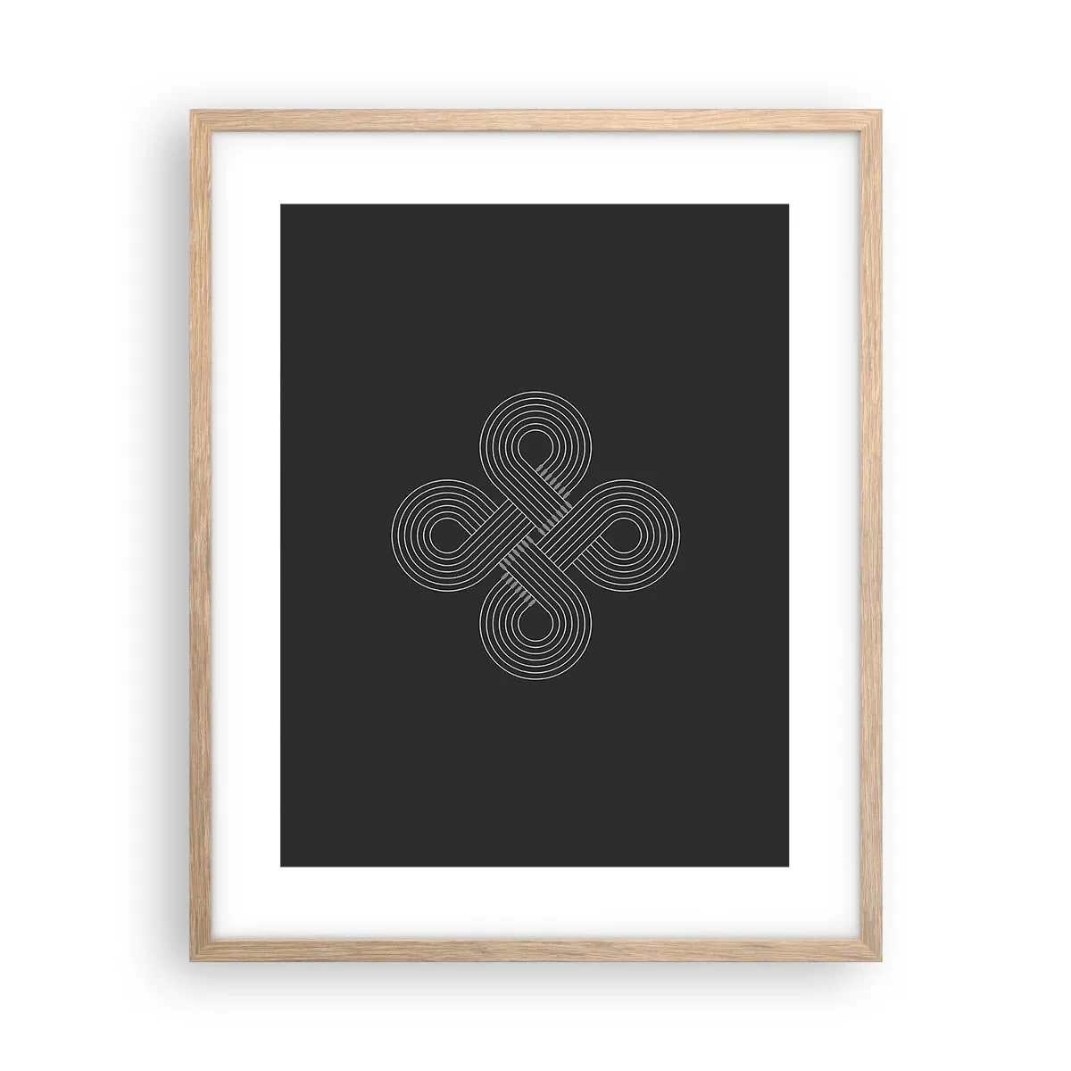 Een poster in een licht eiken lijst - In de Keltische geest - 40x50 cm