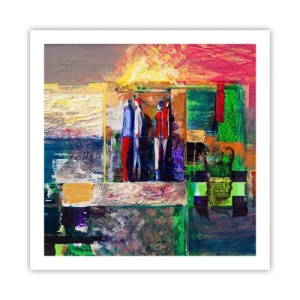 Poster - Relaties en emoties - 60x60 cm