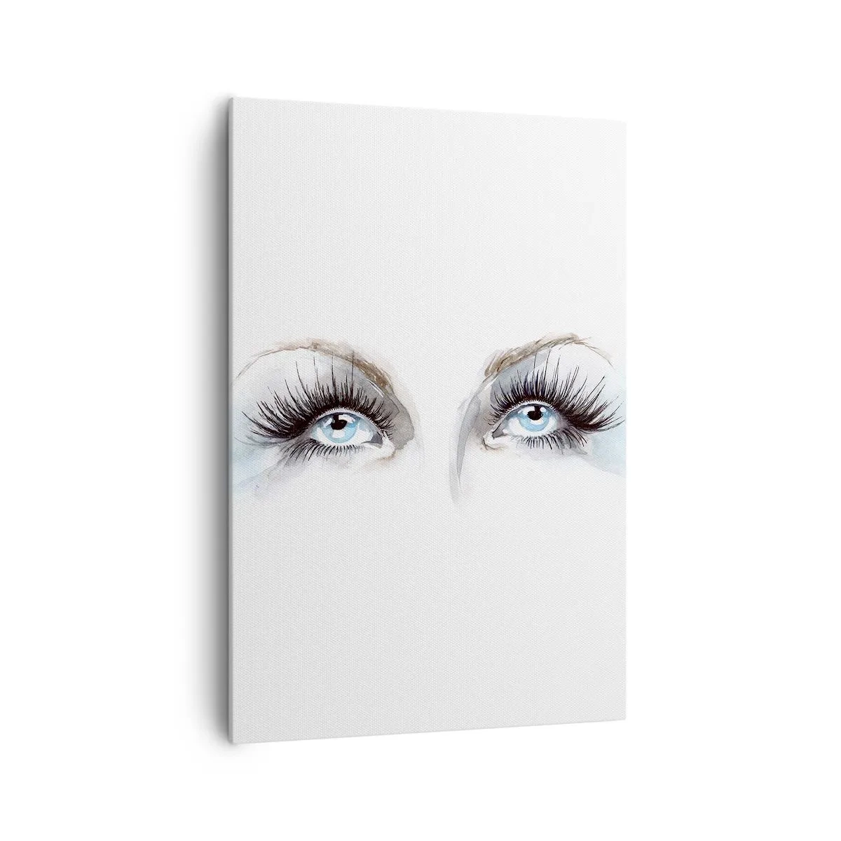 Schilderen op canvas - Ogen van een engel - 70x100 cm