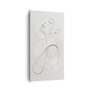 Schilderen op canvas - De spiraal van schoonheid - 65x120 cm