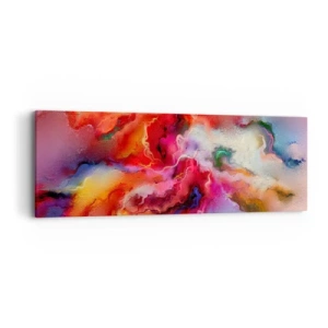 Schilderen op canvas - Hoe vang je dromen - rook - 90x30 cm