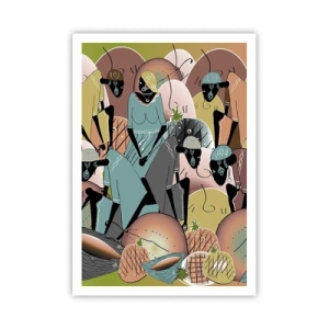 Poster - Er komt een geweldige vakantie aan - 70x100 cm