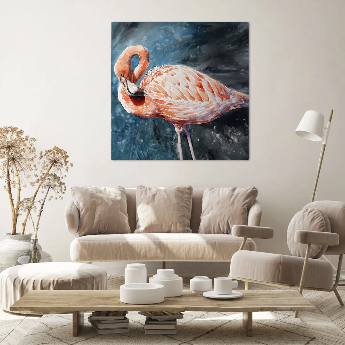 Schilderen op canvas - Decoratief van aard - 60x60 cm