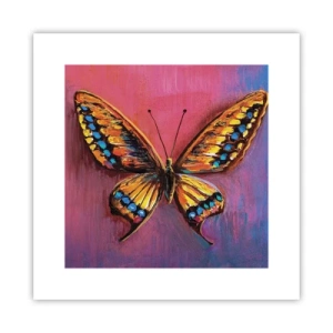 Poster - Een juweel van de natuur - 30x30 cm