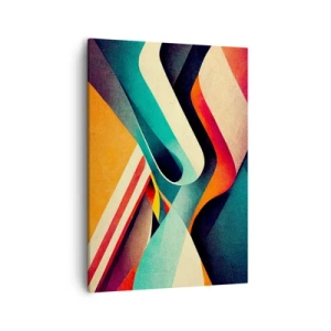 Schilderen op canvas - Intensieve compositie - 50x70 cm