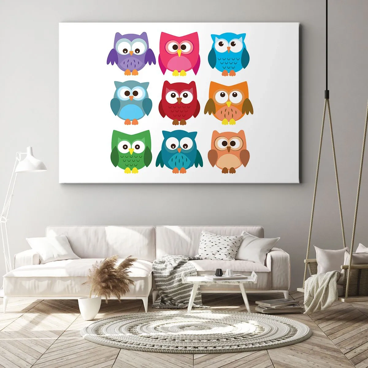 Schilderen op canvas - Anders zjn kan grappig zijn - 120x80 cm