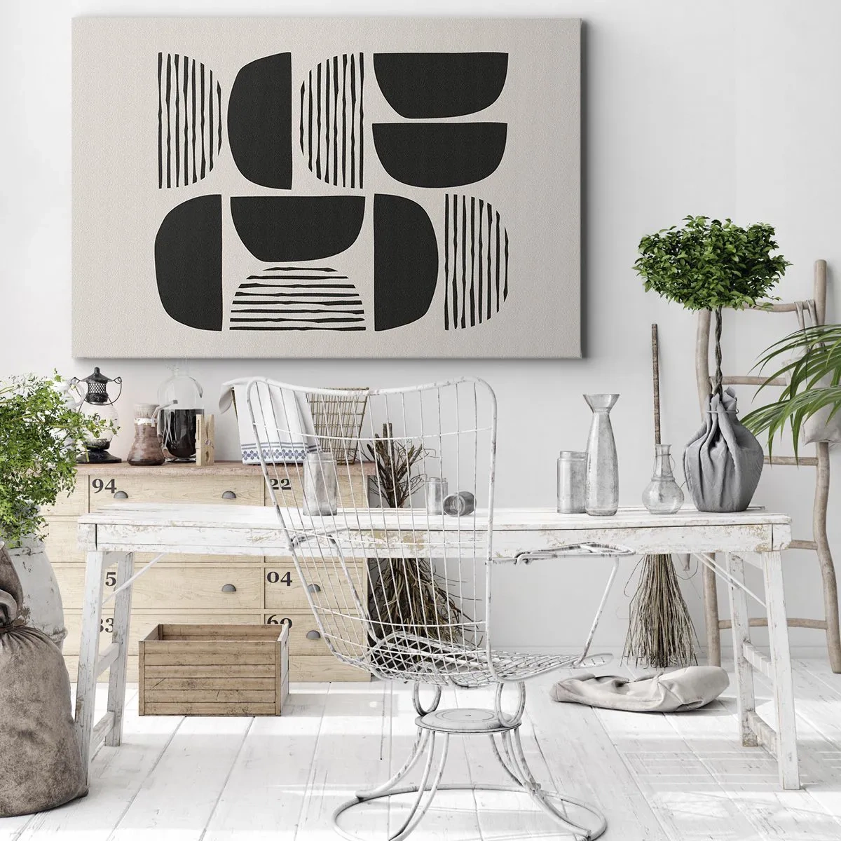 Schilderen op canvas - Halfslachtige deals - 100x70 cm