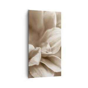 Schilderen op canvas - Zo zacht als een glimlach - 65x120 cm