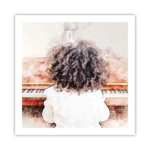 Poster - In de nieuwe wereld - 60x60 cm