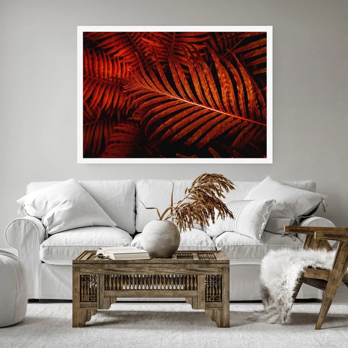 Poster - De hitte van het leven - 91x61 cm