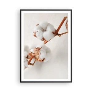 Poster in een zwarte lijst - Gewoon een knuffel - 70x100 cm