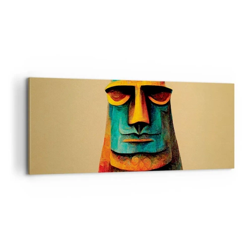 Schilderen op canvas - Statig, toch lief - 100x40 cm