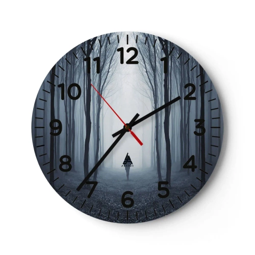 Wandklok - Klok - En alles is eenvoudig en duidelijk - 40x40 cm