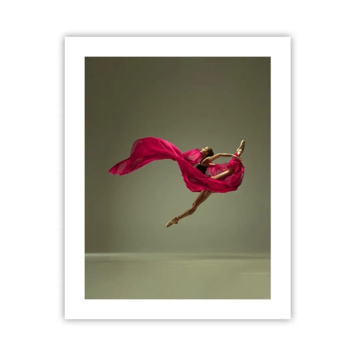 Poster - Dansende vlam - 40x50 cm