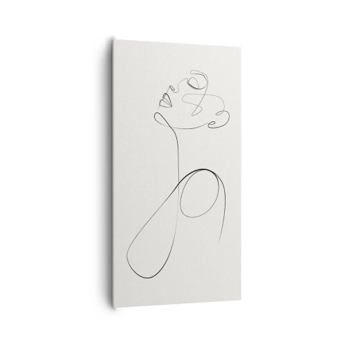 Schilderen op canvas - Loopt in dromen - 65x120 cm