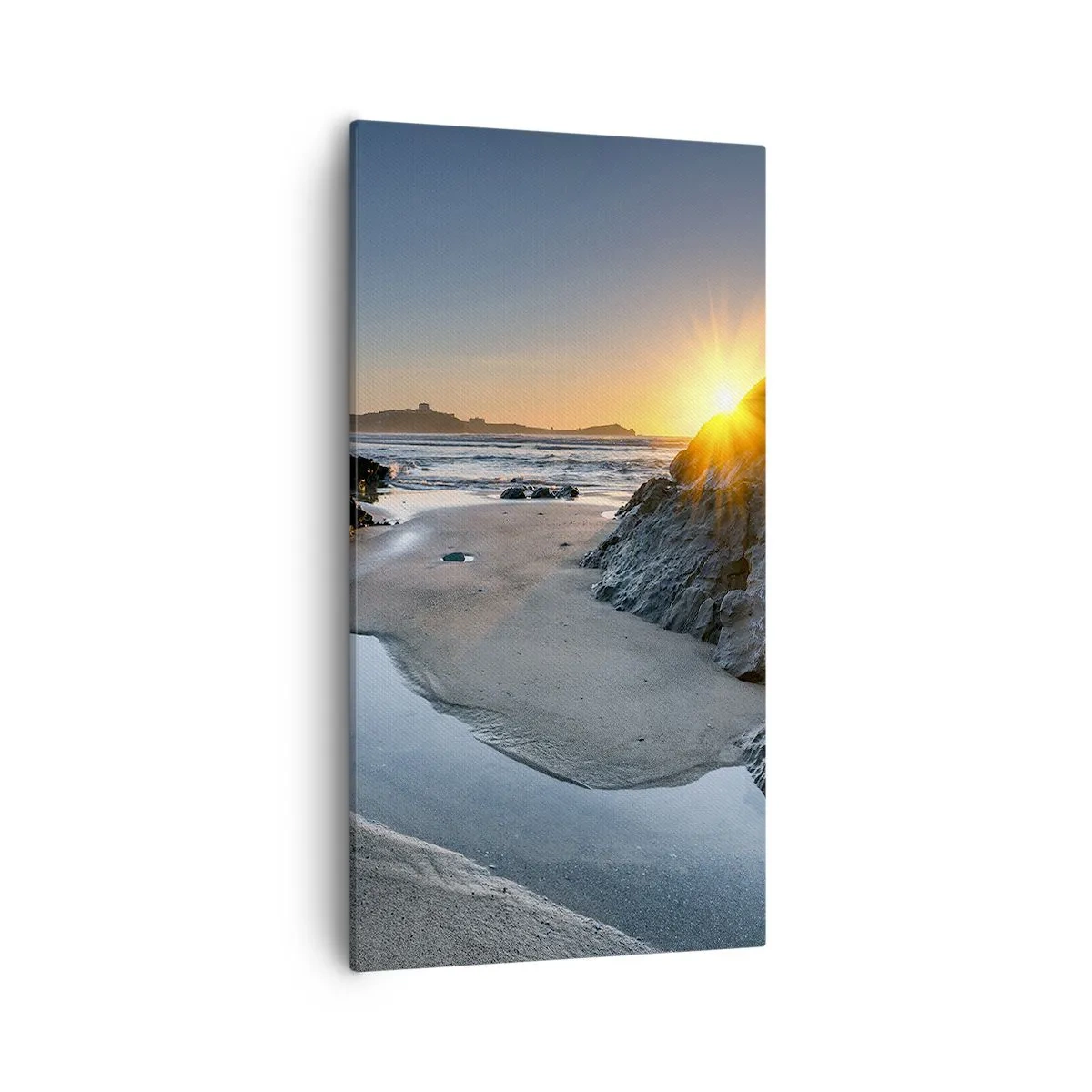 Schilderen op canvas - Onaangeroerd door een menselijke hand - 55x100 cm