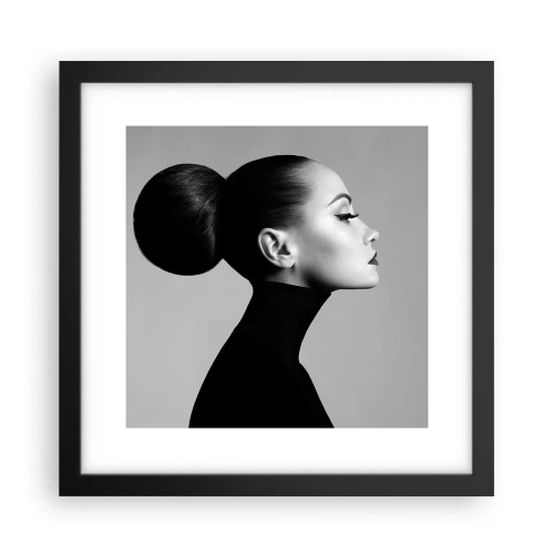 Poster in een zwarte lijst - Moderne Nefertiti - 30x30 cm