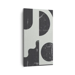 Schilderen op canvas - Compositie boven en onder - 45x80 cm