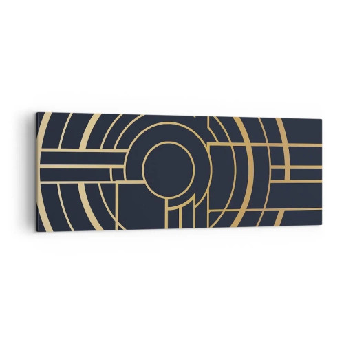 Schilderen op canvas - Draaien van dingen - 140x50 cm