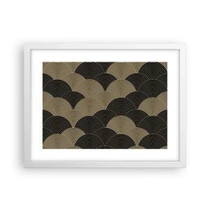 Poster in een witte lijst - Eenheid in veelheid - 40x30 cm