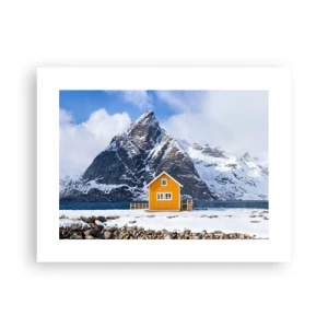 Poster - Scandinavische vakanties - 40x30 cm