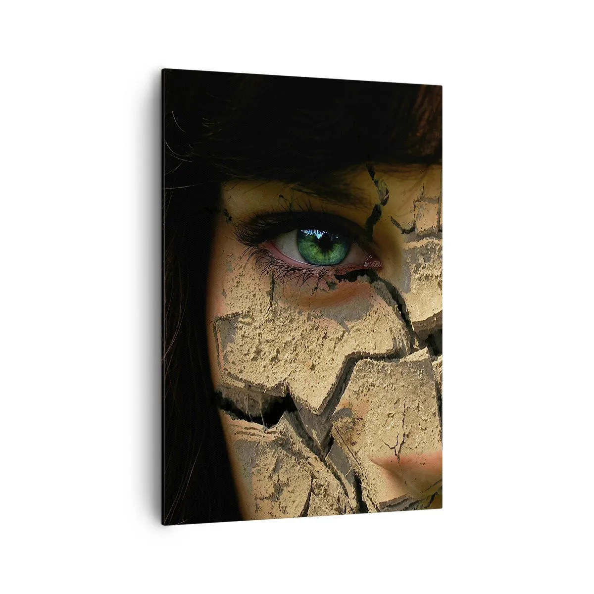 Schilderen op canvas - Verrukking en verschrikking tegelijk - 70x100 cm