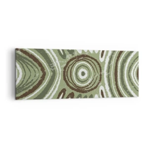 Schilderen op canvas - Een explosie van emoties - 140x50 cm