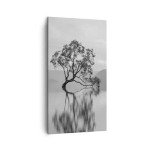 Schilderen op canvas - Er is zo'n land - 45x80 cm