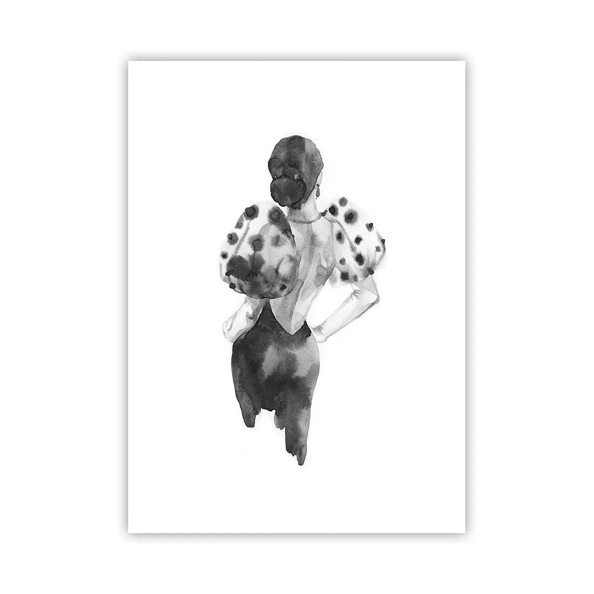Poster - Ze kwam langs - 50x70 cm