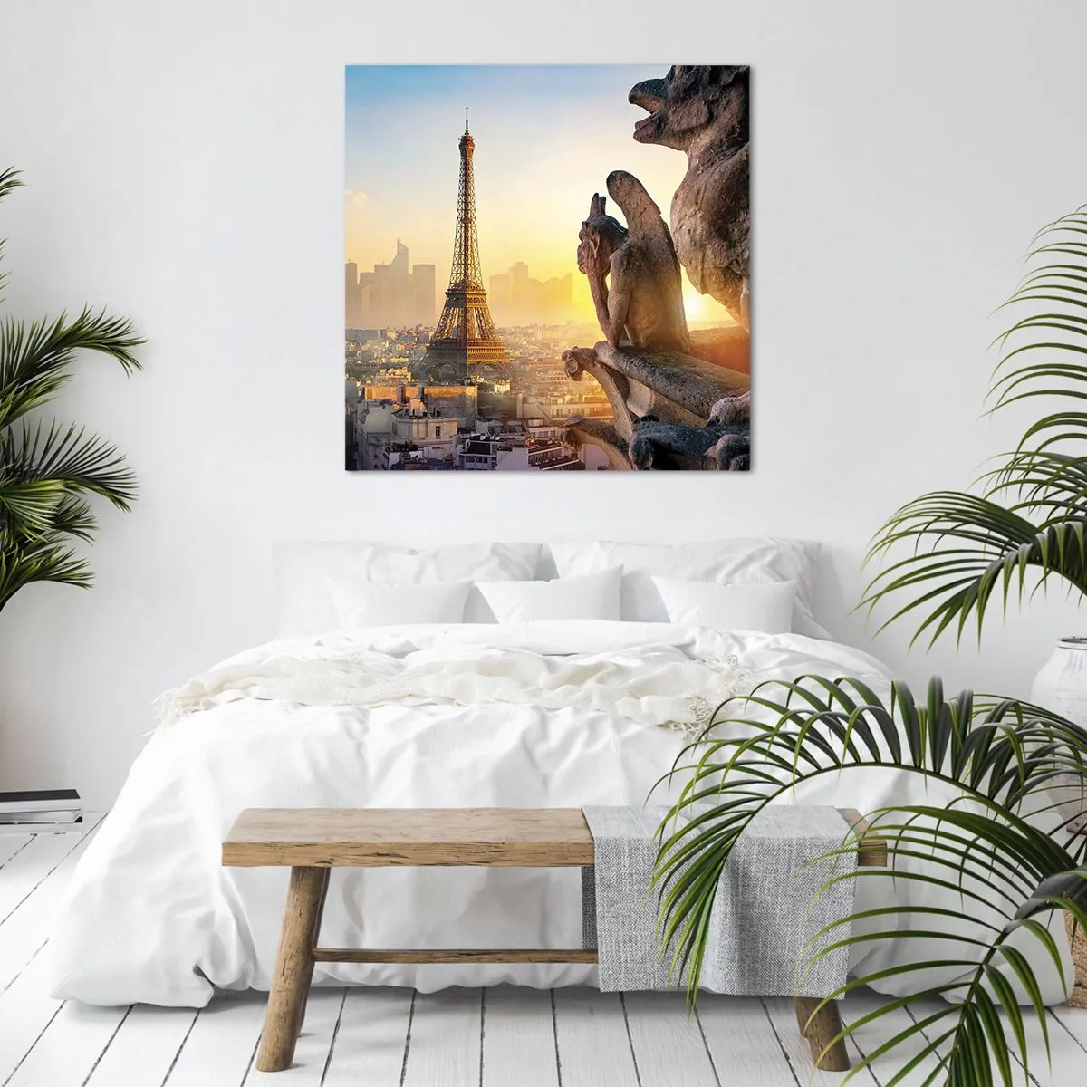 Schilderen op canvas - Er is veel veranderd... - 70x70 cm