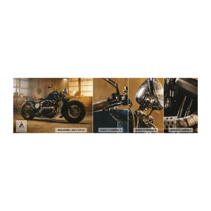 Fotobehang Staaltje Standard Eco - Ik kan alles  - Motor, Vintage, Automobiel - 100x30 cm