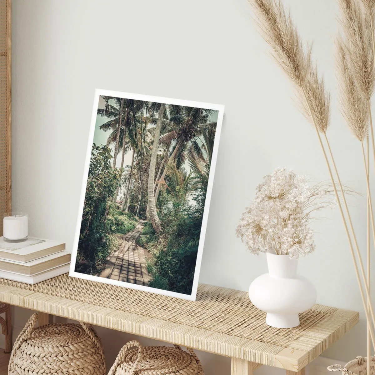 Poster - Palmsteeg - 70x100 cm
