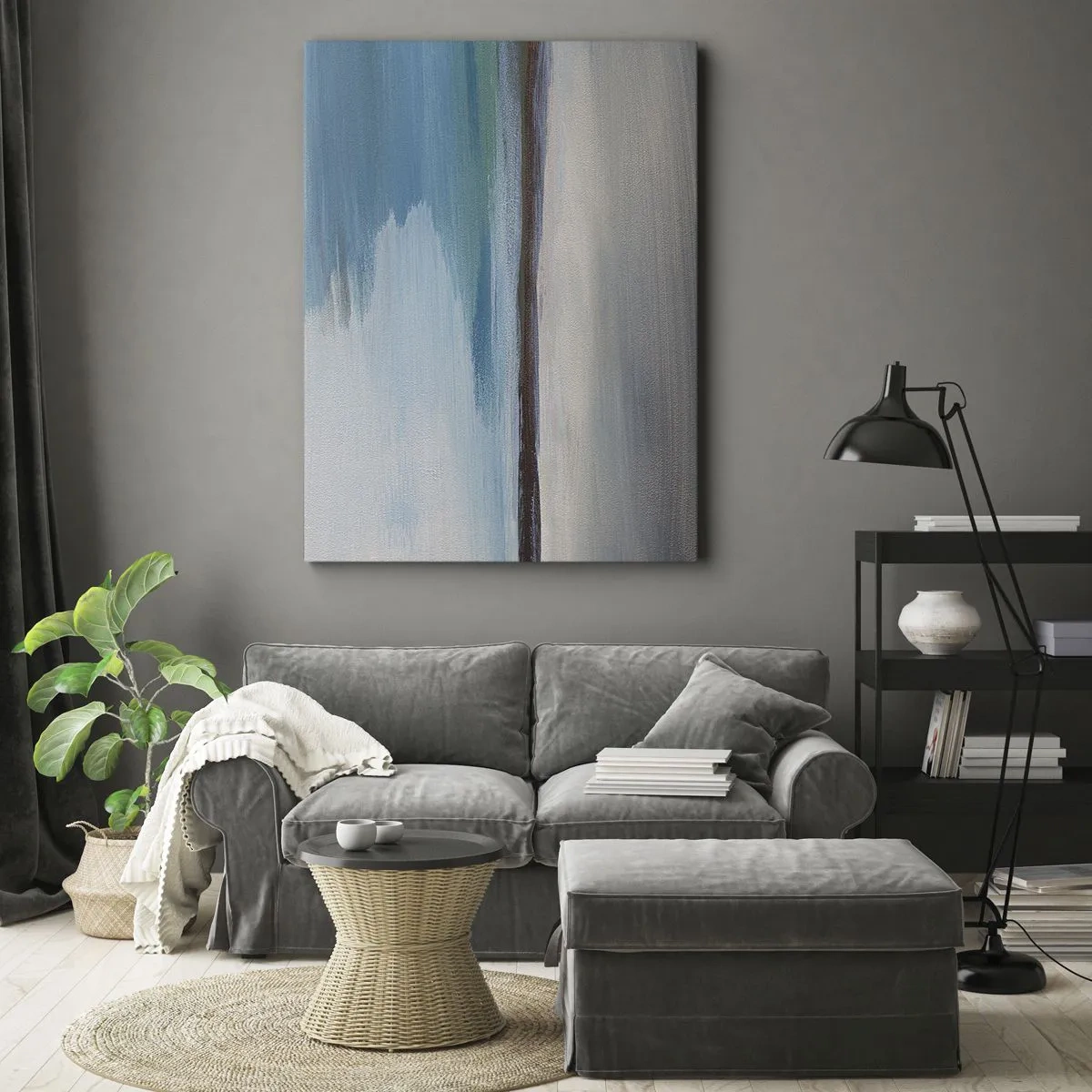 Schilderen op canvas - Horizontaal landschap - 50x70 cm