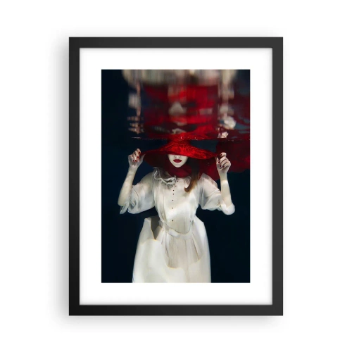 Poster in een zwarte lijst - Hatelijke godin in de Slavische mythologie - 30x40 cm