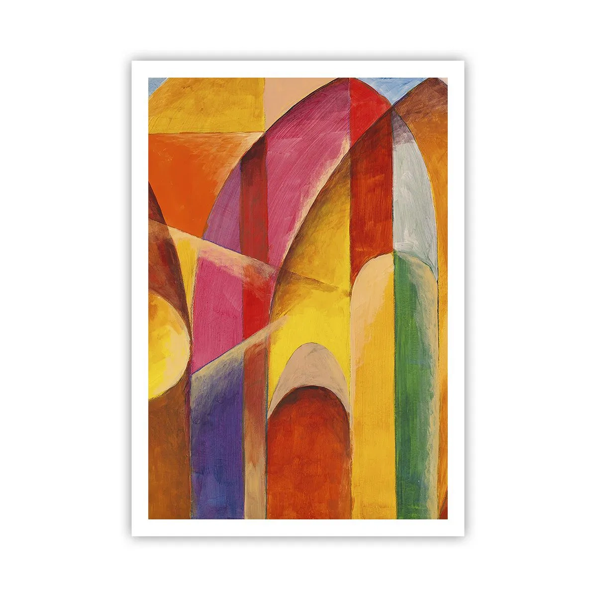 Poster - Kathedraal van de zon - 70x100 cm