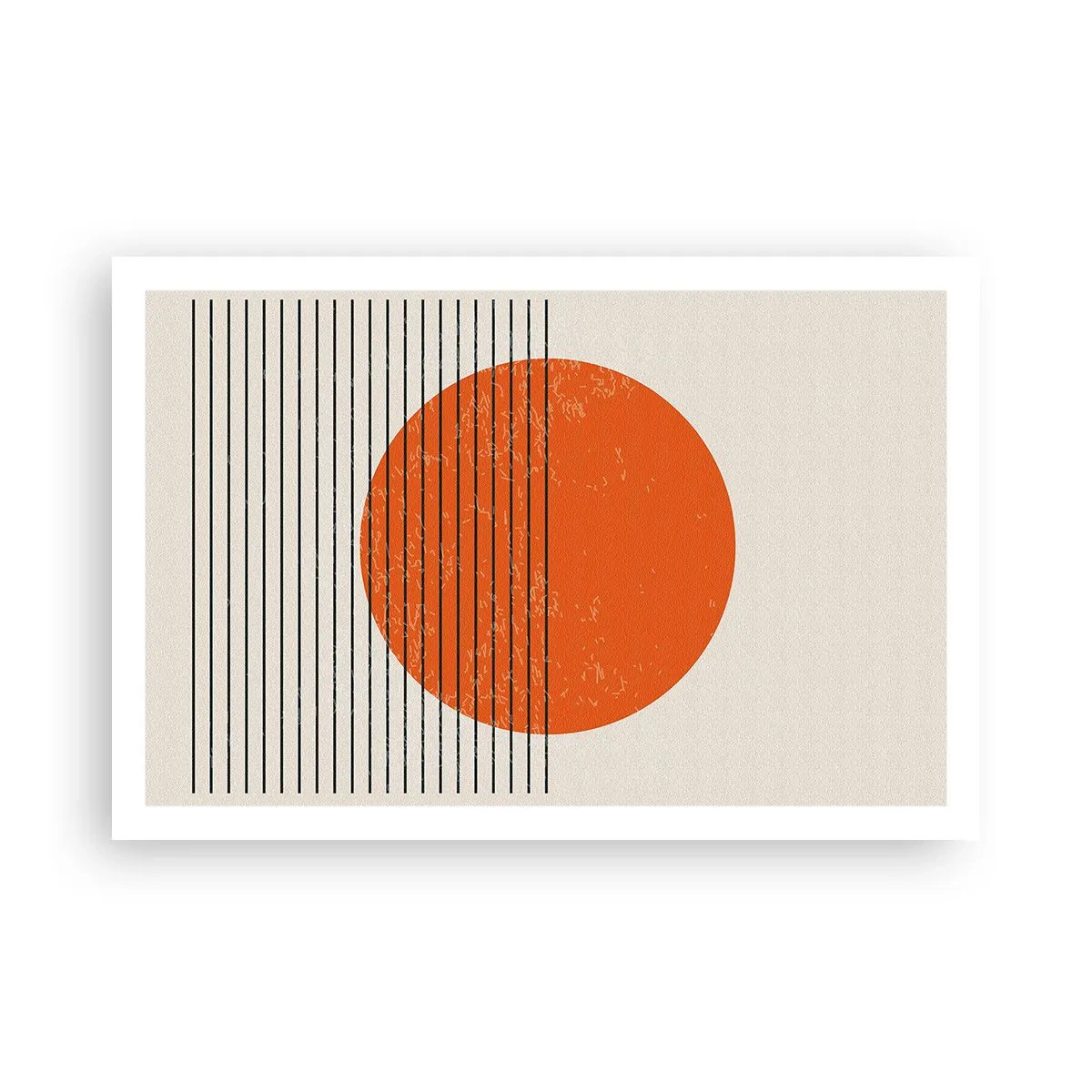 Poster - Altijd de zon - 91x61 cm