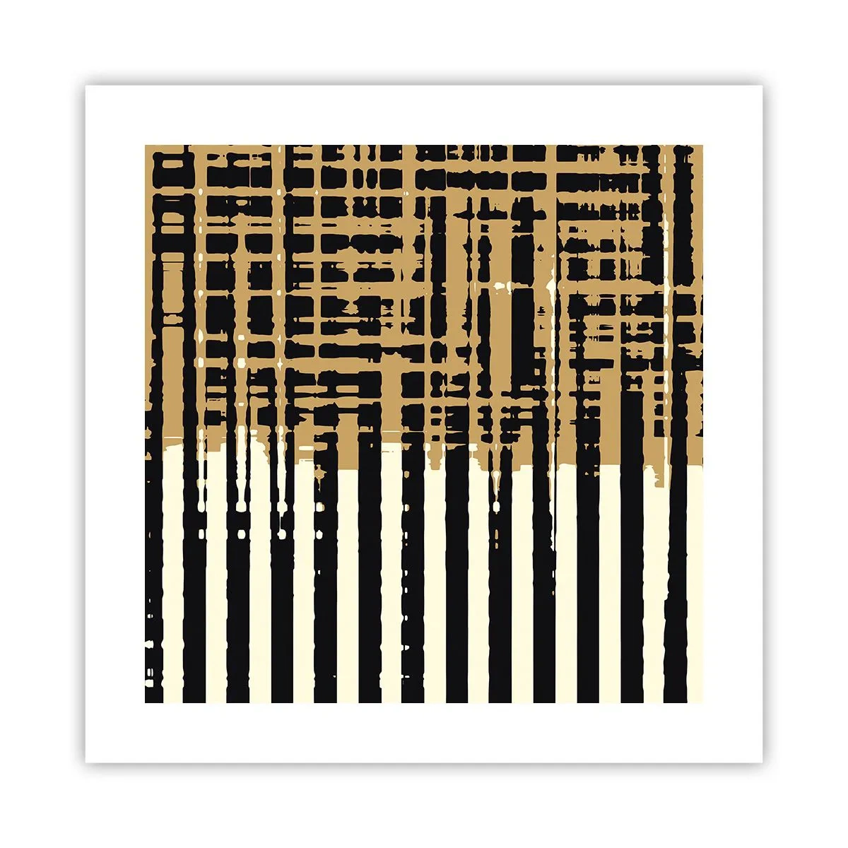 Poster - Architecturale abstractie - 40x40 cm