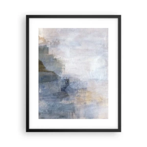 Poster in een zwarte lijst - Kleurtonen en akkoorden - 40x50 cm