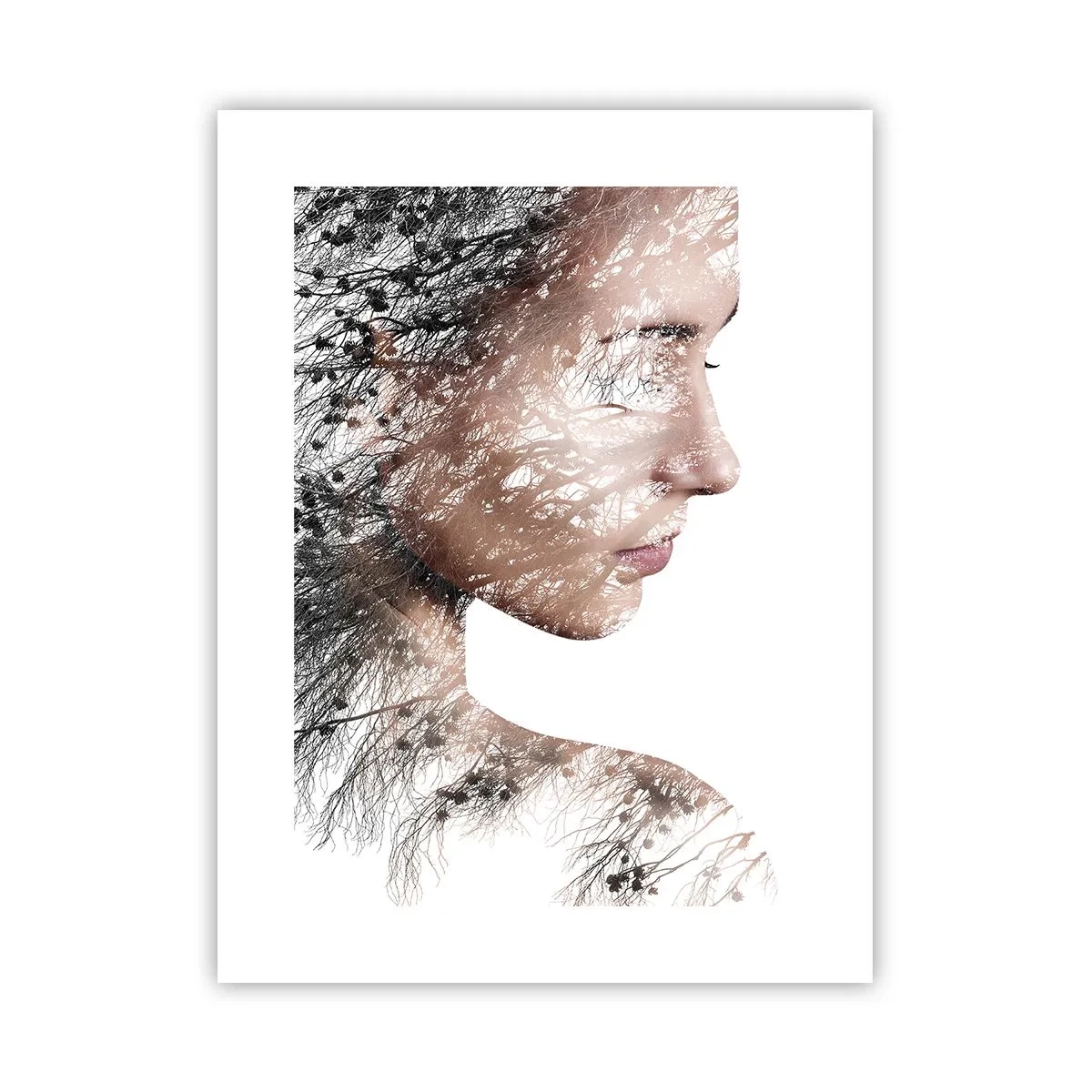 Poster - De geest van het bos - 30x40 cm
