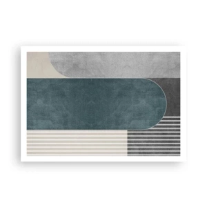 Poster - Compositie op niveau - 100x70 cm